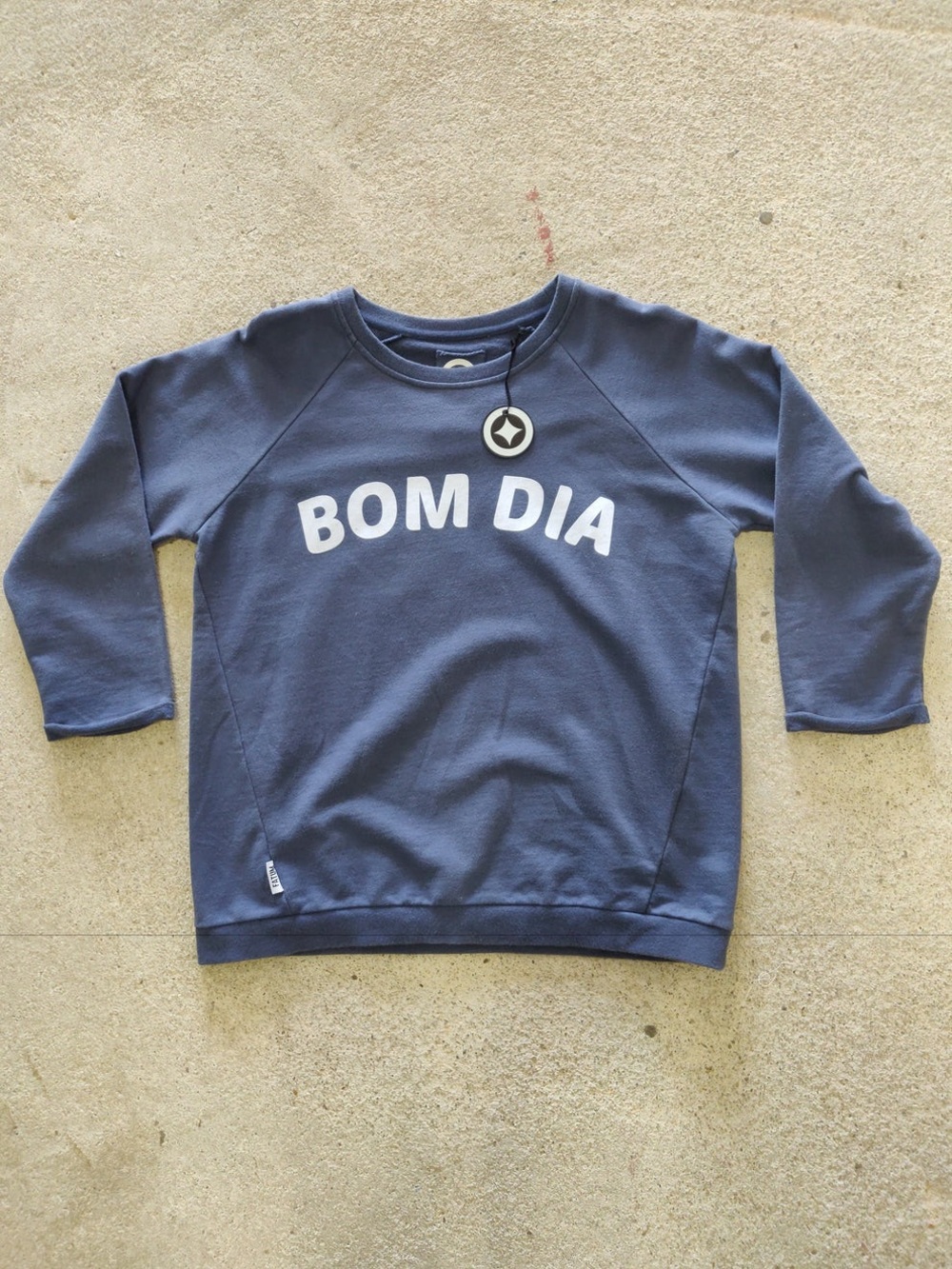 Bom Dia Navy Sweatshirt